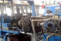 plastic extruder big filter area hydraulic screen changer