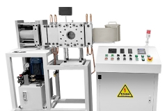 New mesh belt screen changer