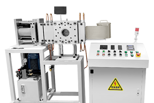 New mesh belt screen changer