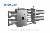 Nylon tube extrusion line double column screen changer