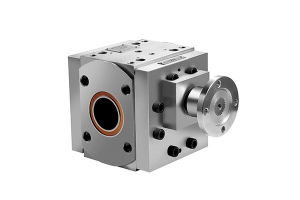 High-temperature melt gear pump in the chemical fiber spinning applications
