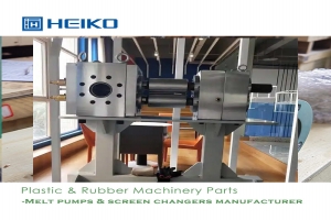 Plastic extrusion melt-pump