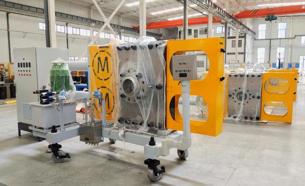 continuous screen changer